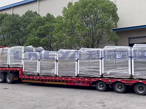 某化工企業(yè)TCU控溫系統(tǒng)18臺(tái)設(shè)備發(fā)貨出廠(chǎng)視頻